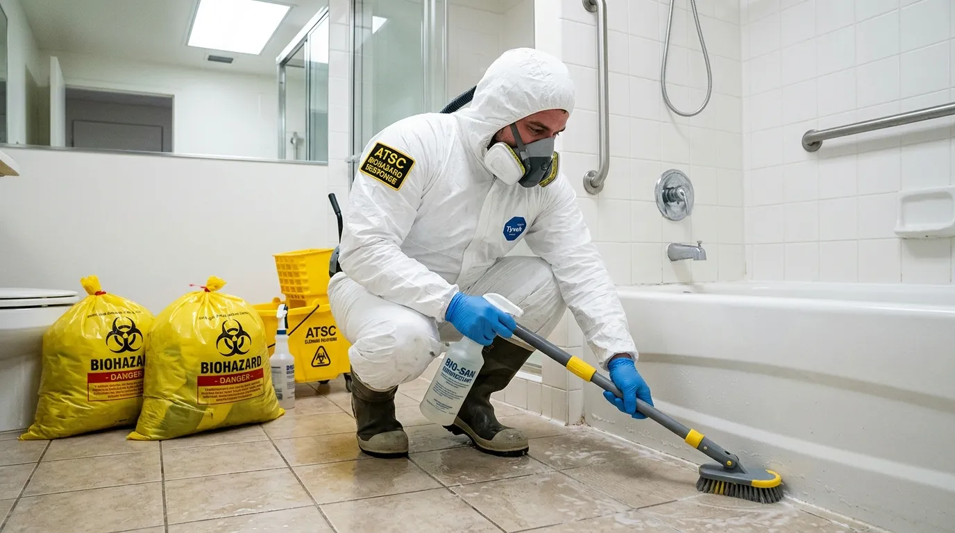 Decontamination equipment deployed for Blood Cleanup in Samsula-Spruce Creek